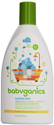 

Babyganics Babyganics Extra Gentle Bubble Bath and Fragrance Free(600 ml)