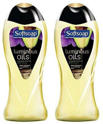 

Softsoap Body Wash - Luminous Oils - Avocado Oil & Iris -Pack Of 2(443 ml, Pack of 2)