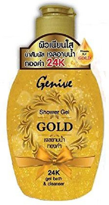 

Genive 24K Gold Shower Gel Bath And Cleanser(300 ml)