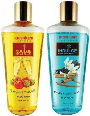 

Krishkare Strawberry Champagne & Vanilla Sandalwood Body Wash(500 ml)