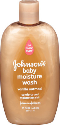 Johnson's MOISTURE WASH VANILLA OATMEAL(443 ml)