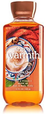 

Bath & Body Works Shea Vitamin E Shower Gel Cup Of Warmth Vanilla Chai Biscotti(295 ml)