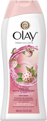 

Olay Fresh Outlast Cooling White Strawberry & Mint Body Wash(400 ml)