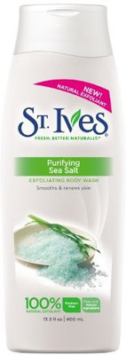 

St. Ives Exfoliating Purifying Sea Salt Pack of 2(400 ml, Pack of 2)