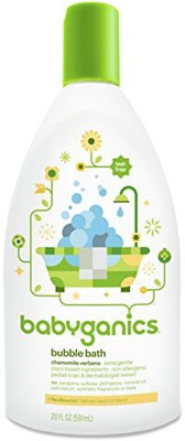

Babyganics Baby Bubble Bath, Chamomile Verbena(591 ml)