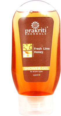 

Prakriti Herbals Fresh Lime Honey Shower Gel (120ML)(120 ml)