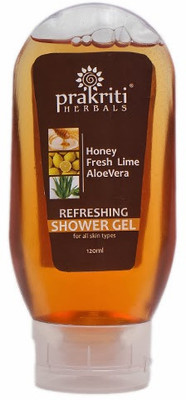 

Prakriti Herbals Refreshing Fresh Lime Honey Shower Gel(120 ml)