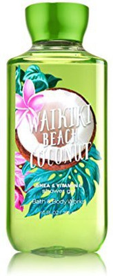 

Bath & Body Works Shea Vitamin E Shower Gel Waikiki Beach Coconut(260 ml)