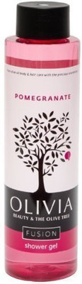 

Olivia Olive Beauty Products :Refreshing Shower Gel With Organic Olive Fruit & Pomegranate Extracts From Greece(298.657 ml)