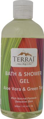 

Terrai Aloe Vera & Green Tea Bath & Shower Gel(300 ml)