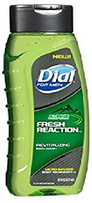 

Dial For Men Body Wash Fresh Reaction, Alpine(Pack Of 2)(473.12 ml, Pack of 2)