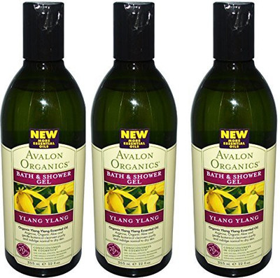 

Avalon Organics Ylang Ylang Bath and 3 per case(360 ml, Pack of 3)