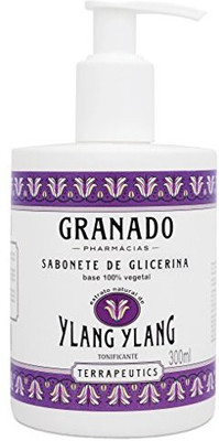 

Granado Terrapeutics - Sabonete Liquido De Glicerina Ylang Ylang - ( Terrapeutics Collection - Ylang Ylang Glycerin Liquid Soap )(300 ml)