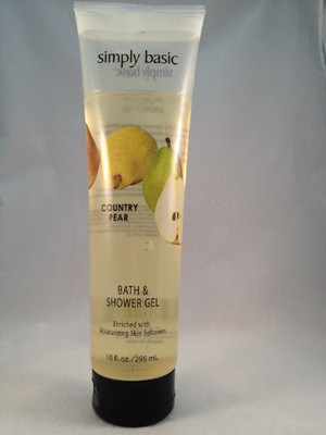 

simply Basic Bath and *Country Pear *(300 ml)