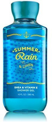 

Bath & Body Works Shea Vitamin E Shower Gel Summer Rain Linen(295.7 ml)