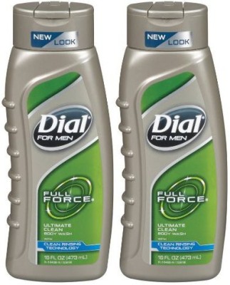 

Dial For Men Full Force Hydrating Body Wash 2 Pk(473.12 ml)