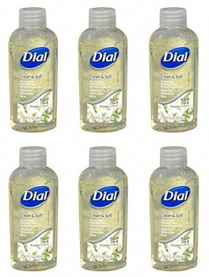 

Dial Clean & Soft Body Wash White Tea & Vitamin E 2 Oz Travel Size (Pack of 6)(56 g, Pack of 6)