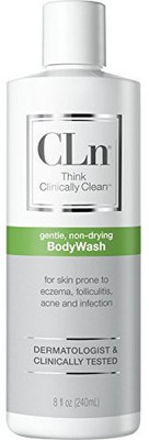 

CLnÂ® CLn BodyWash Moisturizing For Skin Prone to Eczema Dermatitis Acne Infection and Folliculitis(240 ml)