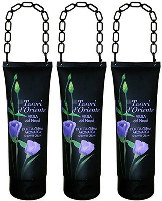 

Tesori d'Oriente "Viola Del Nepal" Nepalese Violet Shower Cream Tubes (Pack Of 3)(250 ml, Pack of 3)