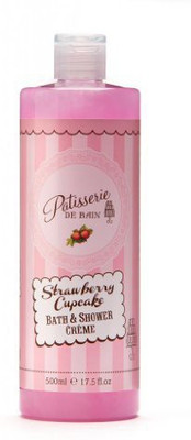 

ROSE Co Patisserie De Bain Strawberry Cupcake Bath & Shower Creme(500 ml)