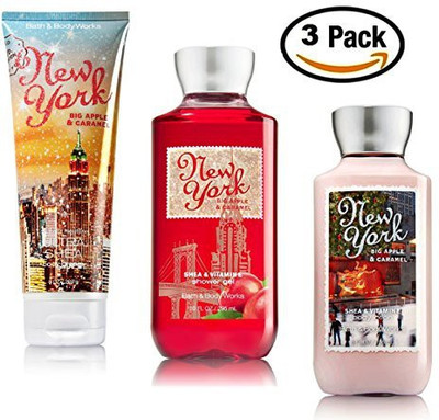 

Bath & Body Works York Big Apple Caramel - 3 Piece and Caramel Apple Scent Gift Set(295 ml)
