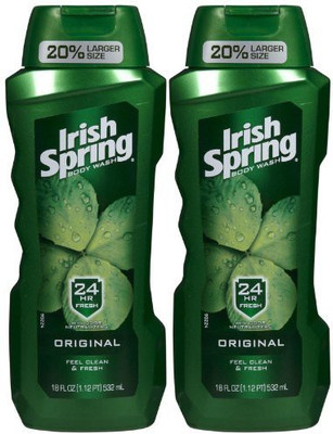 

Irish Spring Body Wash, Original 2Pk(532.26 ml)