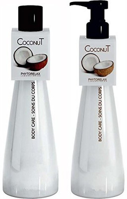

Phytorelax Coconut Body Lotion & with pure Coconut Oil each by Italy(252 ml)