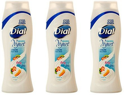 

Dial Frozen Yogurt Cooling Body Wash, Froyo With Yogurt Protein(Pack Of 3)(620.97 ml, Pack of 3)