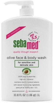 

Sebamed Sebamed Olive Face & Body Wash for Sensitive and Delicate Skin(1000 ml)
