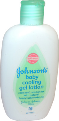 johnson baby cooling gel lotion