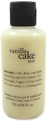 

Philosophy Vanilla Cake Mix Shampoo & Bubble Bath(120 ml)
