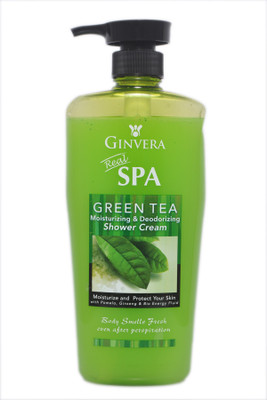 

Ginvera Green Tea Moisturizing & Deodorizing Shower Cream(1000 ml)