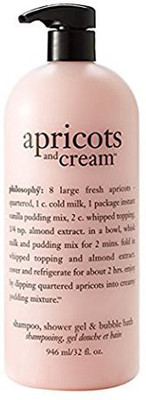 

Philosophy Apricots and Cream Highfoaming Shampoo & Bubble Bath(960 ml)