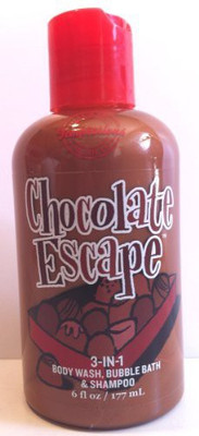

Bath & Body Works Chocolate Escape 3 in 1 Wash, Bubble , Shampoo(177.42 ml, Pack of 3)