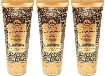 

Tesori d'Oriente "Royal Oud Dello Yemen" Yemen Royal Oud And Sesame Oil Shower Cream Packages (Pack Of 3)(200 ml, Pack of 3)