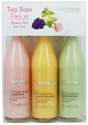 Blancreme Paris Set Bubble Bath Flowery Trio(50 ml, Pack of 3)