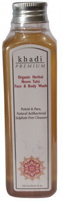

Khadi Premium Organic Herbal Neem Tulsi Face & Body Wash(250 ml)