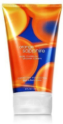 

Bath & Body Works Signature Collection Orange Sapphire Triple Moisture Shower Cream(240 ml)