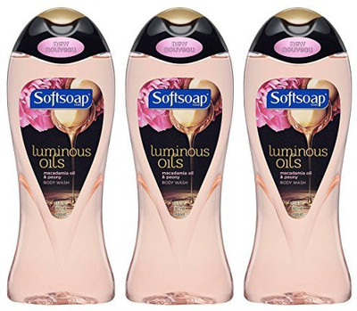 

Softsoap Body Wash - Luminous Oils - Macadamia Oil & Peony -Pack Of 3(443 ml, Pack of 3)