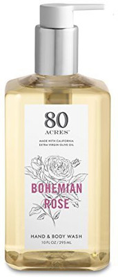 

80 Acres Rose Hand and Body Wash- 10 Ounces(21 g)