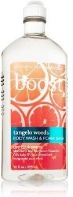 

Bath & Body Works Bath and Body Works Aromatherapy BOOST Tangelo Woods and Foam Bath(295 ml)