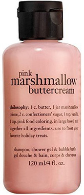 

Philosophy Pink Marshmallow Buttercream Shampoo & Bubble Bath(120 ml)