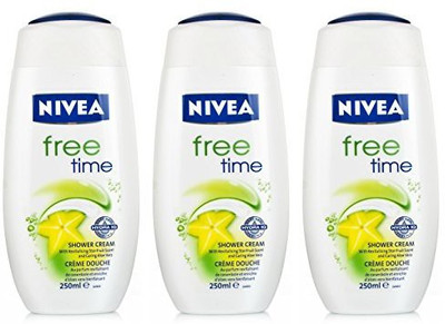 

Nivea Shower Free Time Pack 3(250 ml, Pack of 3)