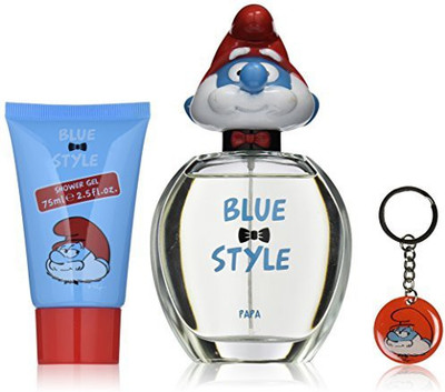 

First American Brands The Smurfs Blue Style Papa Gift Set, 3 Count(75 ml)