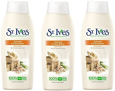 

St. Ives Oatmeal and Shea Butter Pack of 3(720 ml, Pack of 3)