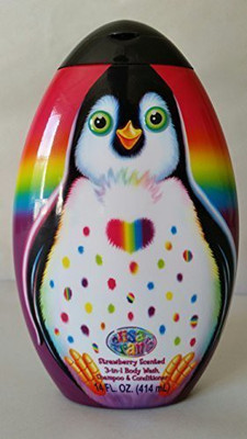 

Lisa Frank Strawberry Scented 3-In-1 Body Wash, Shampoo And Conditioner(413.98 ml)