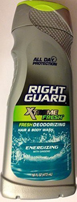 

Right Guard Hair & Body Wash - Xtreme Fresh - Energizing With Ginseng - Pack Of 2(473 ml, Pack of 2)
