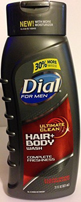 

Dial For Men Hair + Body Wash - Ultimate Clean - Complete Freshness(621 ml, Pack of 2)
