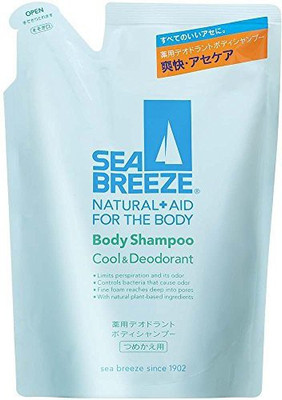 

Seabreeze Body Wash | Body Shampoo Cool & Deodorant Refill(400 ml)