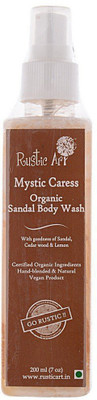

Rustic Art Organic Body Wash - Sandal(200 ml)